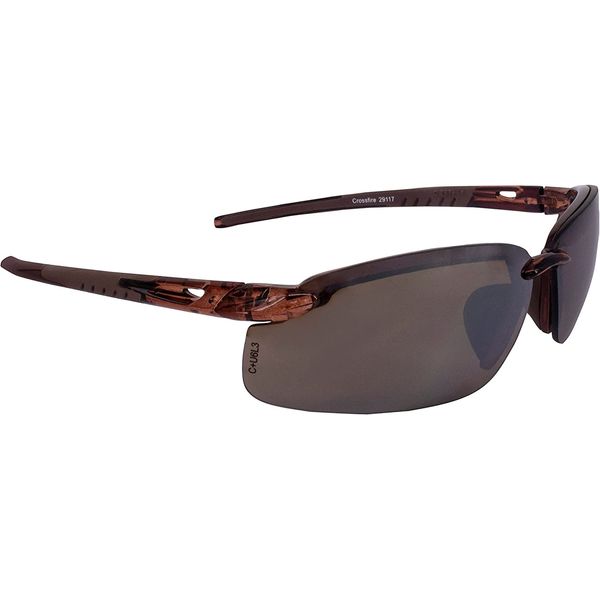 Crossfire ES5 Premium Safety Eyewear Ultralight Frame and Adjustable Nosepiece