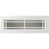 PRAIRIE 610 ALMOND Replacement Window Inserts/LONG Panel IDEAL Garage Doors