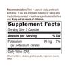 Nature's Way Potassium Complex, 99 mg per Serving, 100 Capsules, Pack of 3