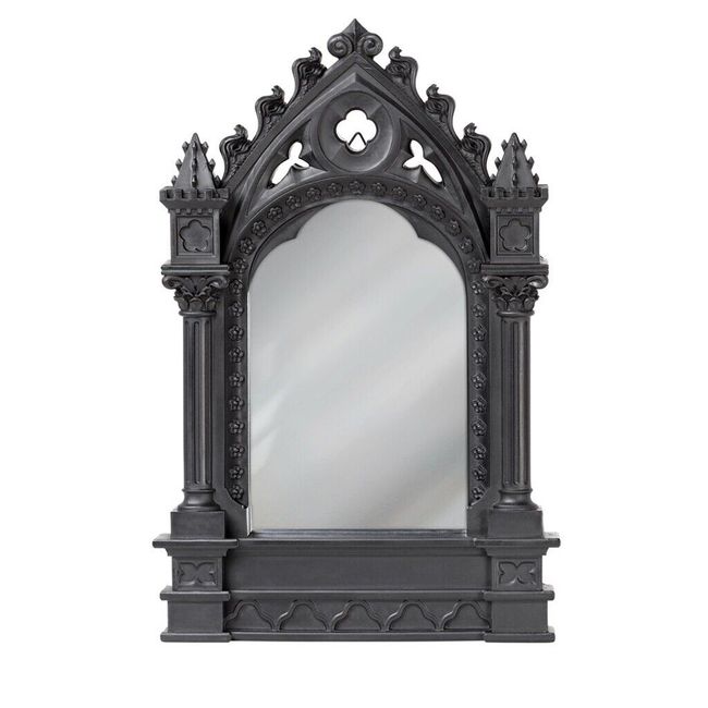 Alchemy Gothic V111 Cathedric Mirror Vanity Desk Makeup Halloween