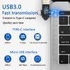 JORINDO 2-in-1 Type-C & Micro USB to USB3.0 Adapter - Supports OTG Function