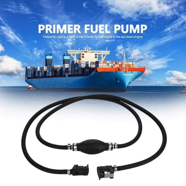 KIMISS Boat Fuel Pump Line Hand Primer Bulb Gas Outboard Petrol Fuel Line