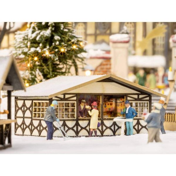 Noch 14682 Christmas Market Stall Coloured
