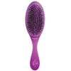 Olivia Garden OG Brush Styler, To Smooth and add Shine, All hair Types, removable cushion for easy cleaning, scalp hugging for scalp massage, gentle, for women, men and children, Purple