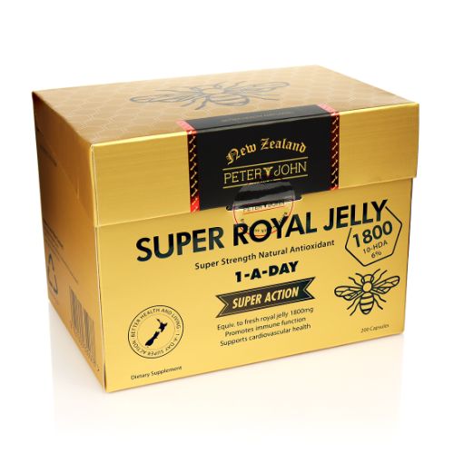 Peter &amp; John New Zealand Super Royal Jelly 200 Capsules