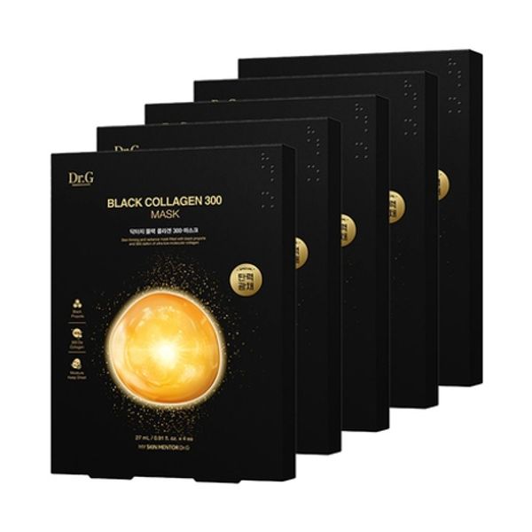 Dr.G Black Collagen 300 Mask 4pcs x 5-