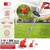 Cordless String Trimmer, Edger WeedWhacker Grass Eater Lawn Cutter w/2* Battery