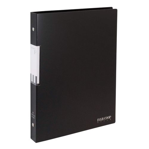 Kyokuto LN41K FOBCOOP Binder, 26 Holes, B5, Black