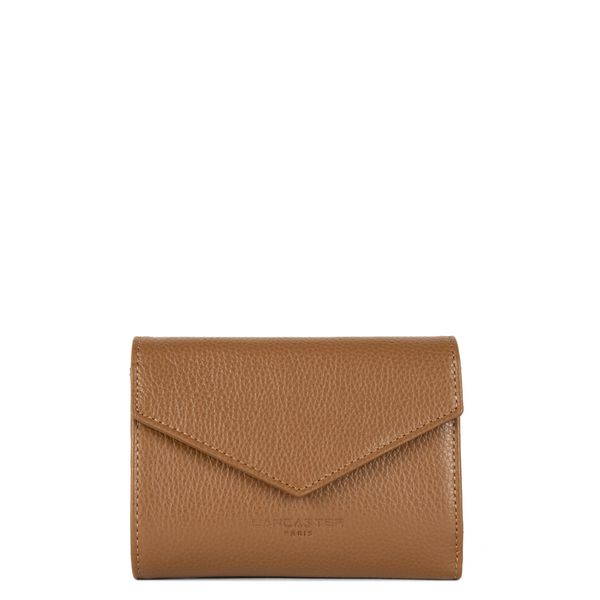 Lancaster Foulonne PM Back to Back Wallet Camel, camel, Fashionable