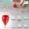 Authentic Spinning Tops Classic Wooden Trompos [Set of 3]