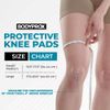 Bodyprox Protective Knee Pads, Thick Sponge Anti-Slip, Collision Avoidance Knee Sleeve(Small/Medium)