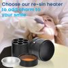 Com~Posite Material Heater with Filter Cover, 3 Adjustable Temperature 104°F/113°F/122°F, Improve Re~sin Properties