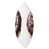 Boston Cream Donut with Text Throw Pillow