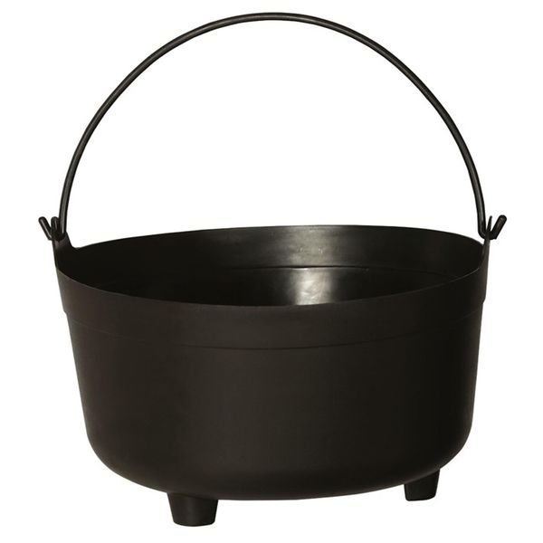 PARTY DISCOUNT Witch's Cauldron Diameter Approx. 32 cm Plastic