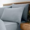Catherine Lansfield So Soft Non-Iron Single Fitted Sheet Slate Grey