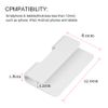 Zerone Damage- Wall Phone Holder,Wall Mount Dock Charging Stand Smartphones Pad eReader