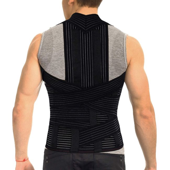 ORTONYX Lumbar Support Belt Lumbosacral Back Brace Ergonomic Design and Breathable Material