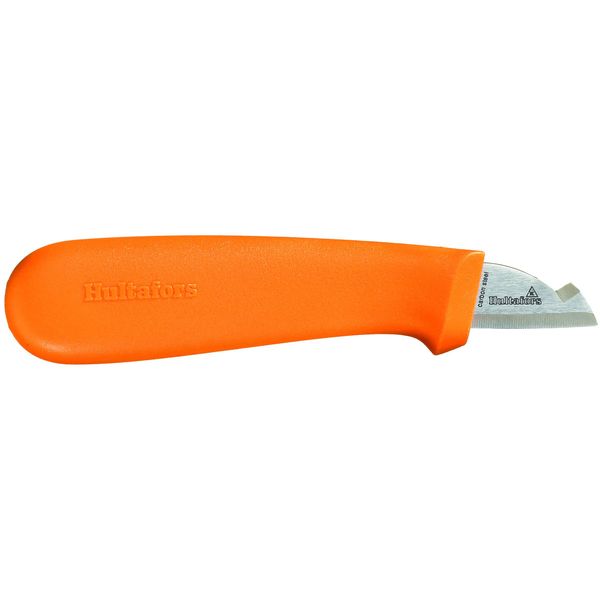 Hultafors Electrician's Knife ELK-L for Left-Handed Users (Stripping Knife, Cutting Range 33 mm, Length 158 mm, Blade Made of Japanese Knife Steel, Stripping Tool) 483160
