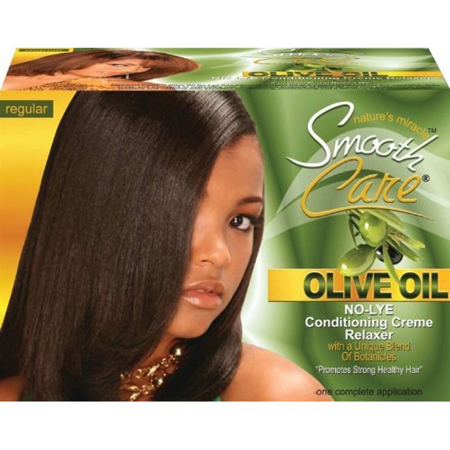 Smoothcare Olive Oil No - Lye Relaxer - Regular Kit