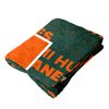 Logo Brands 169-23C: Miami Classic Throw