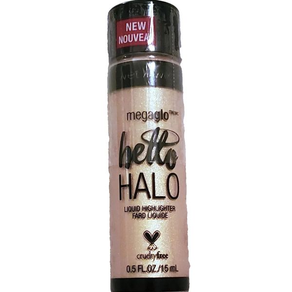 Wet n Wild Megaglo Hello Halo Liquid Highlighter -Goddess Glow 308B- Sealed