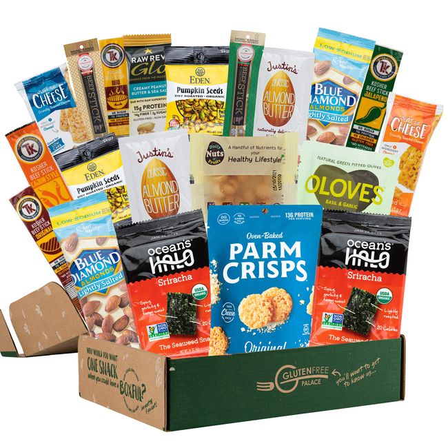 PALEO Diet Snacks Gift Basket: Mix of Whole Foods Protein