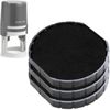 E/R45 Replacement Pad Compatible for 2000 Plus Printer R45 - Water Based - Pack of 3 - Black