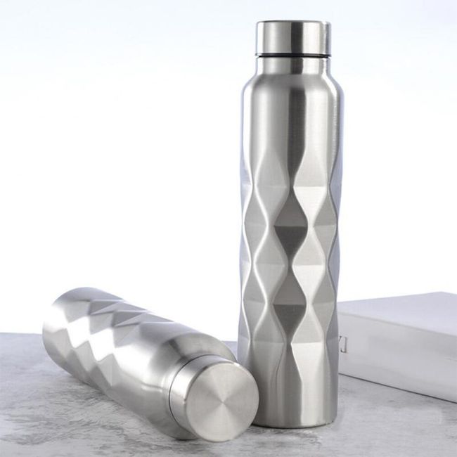 1000ml Large Capacity Stainless Steel Water Bottle For Sport