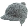 Ugg Cable Visor Hat Womens Style : 66181-Grey