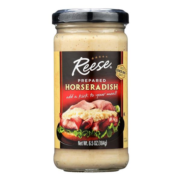 Reese Prepared Horseradish, 6.5 OZ (Pack of 6)