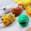 Cute Animal Bites Cable Protector Various Animal Cable Chewers Cable Prevents Cable Break Cable Protector Case for iPhone/iPad (Style 3)