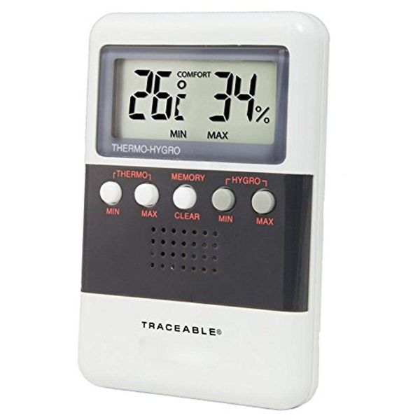 Control Company 4096 Traceable Memory Humidity/Temperature Meter