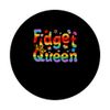 Fidget Queen Pop It for Girls Push Bubble Sensory Toys PopSockets with Interchangeable PopGrip