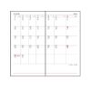 Daigo E1085 2024 Diary, Handy Pick, Monthly, Red, Begins December 2023