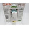 White Dimmer Light Switch Single Pole /Led /Halogen/Incandescent Full Dimming