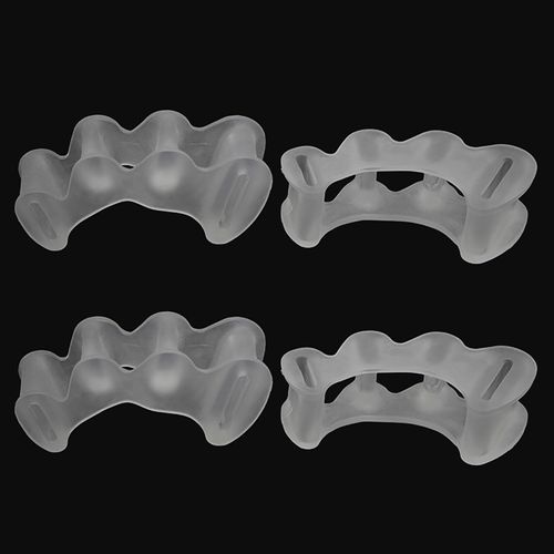 Separatore Dita Piede,2 Paia Raddrizza Dita Piedi Separadita Piedi Silicone Distanziatore per Dita a Martello Toe Spacer Divaricatore Alluce Valgo per Il Sollievo dal Dolore dell’Alluce Valgo