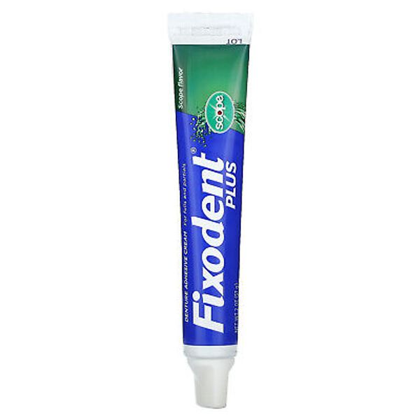 Plus, Dental Adhesive Cream, Scope, 2 oz (57 g)