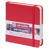 TAC SKETCH BLACK RED 12X12 160G