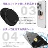 AAUXX iRing Hook Eye Ring Hook Smartphone Ring Genuine Dealer Mobile Ring Thin with Hook (Orange)