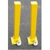 2 x Maypole Security parking posts fold down with security padlock, bolts included