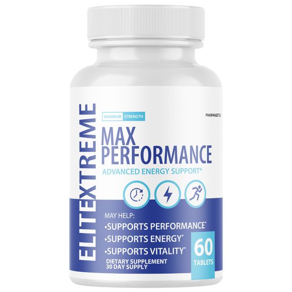 Elite Xtreme Max Performance Advanced Energy Support - 60 Tablets Genuine