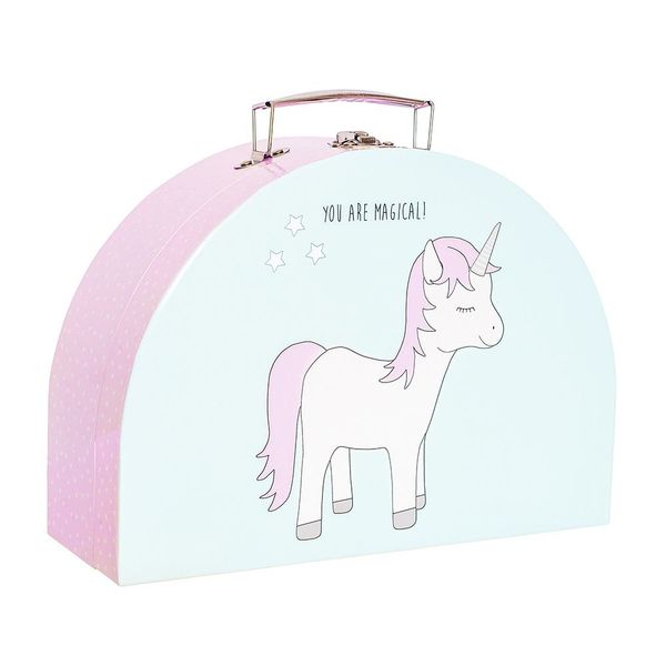 JaBaDaBaDo Suitcase Unicorn & Rainbow