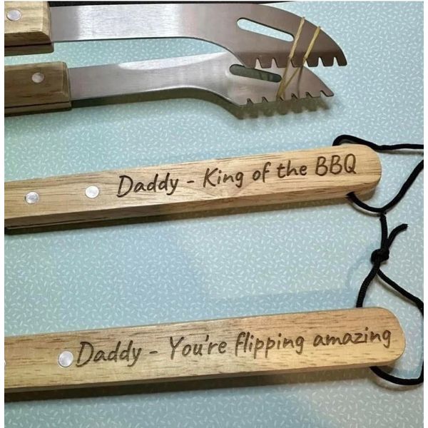Personalised BBQ Tool Set - Custom