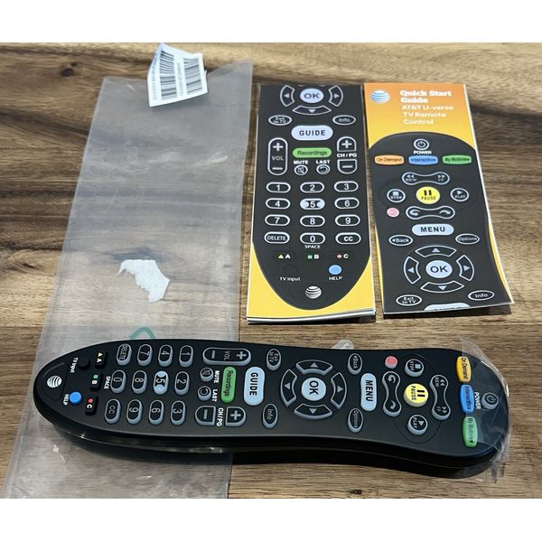 AT&T U-Verse S30-S1B Programmable IR Universal Remote Control - Brand New