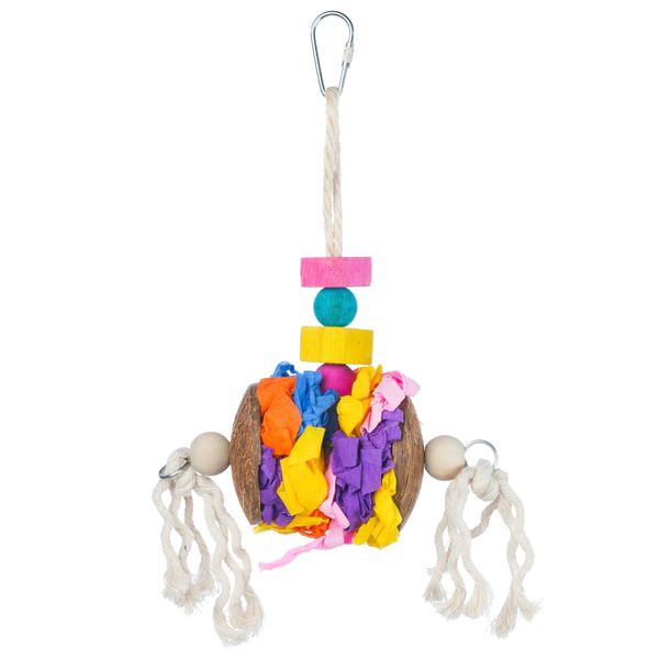 Prevue Pet Products Physical & Mental Accordian Crinkle Bird Toy 62517