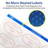 Avery Printable Blank Oval Labels, 2" x 3-1/3", Glossy White, 80 Customizable Labels (22820)
