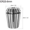 sourcing map ER25 Spring Collet 6mm Chuck for CNC Milling Lathe Tool