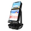 DollaTek Cellphone Walker with Timing Shutdown Function,Speed Adjustable Phone Swing Device Support 2 Phones Quick Steps