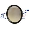 XtremeAuto® Stick on Rear View Blind Spot Mirror Accessory - 2" diameter (Black Trim)