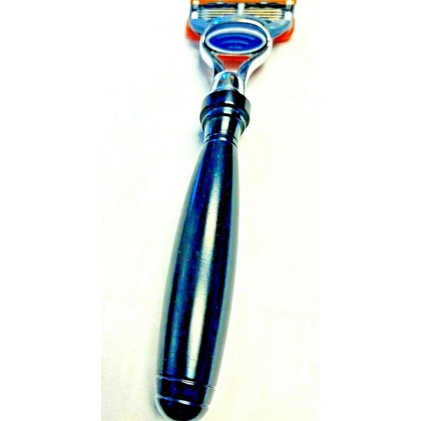 GBS 5 Blade Razor black Handle Razor HD